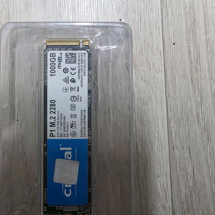 M.2 NVMe SSD 1TB 불량 이미지