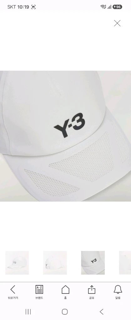 (새상품) Y-3 와이쓰리 볼캡 남여공용 구찌 프라다 디올 루이비통 버버리 발렌시아가 나이키 아디다스 뉴발란스 발리 이미지
