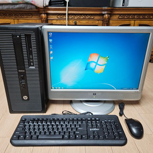 [윈도우 7] HP 워크스테이션 + 모니터 일괄 (EliteDesk 800 G1 Tower) 이미지