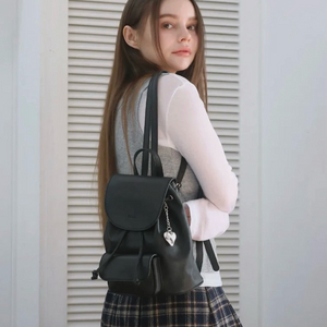 디랩 샤르망 미니 백팩 블랙 이미지