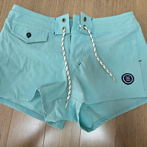배럴 래쉬가드 민트 숏팬츠 M사이즈(새제품)18,000원 이미지