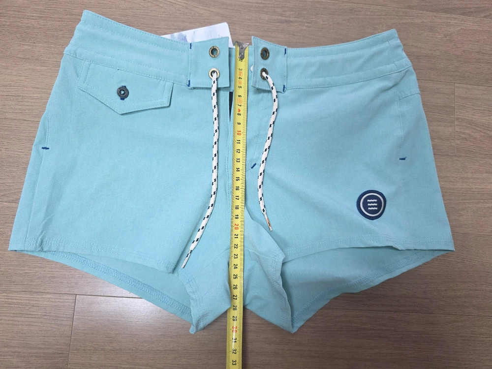 배럴 래쉬가드 민트 숏팬츠 M사이즈(새제품)18,000원 이미지