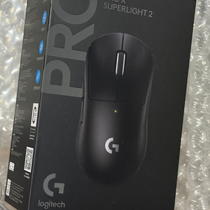 로지텍 지슈라2 블랙 미개봉 국내 정품 G PRO X2 SUPERLIGHT 이미지