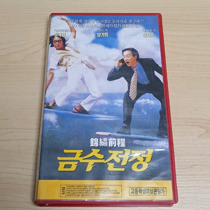홍콩영화 로맨틱 코메디 장국영 양가휘 관지림 주연 금수전정 비디오 테이프 이미지