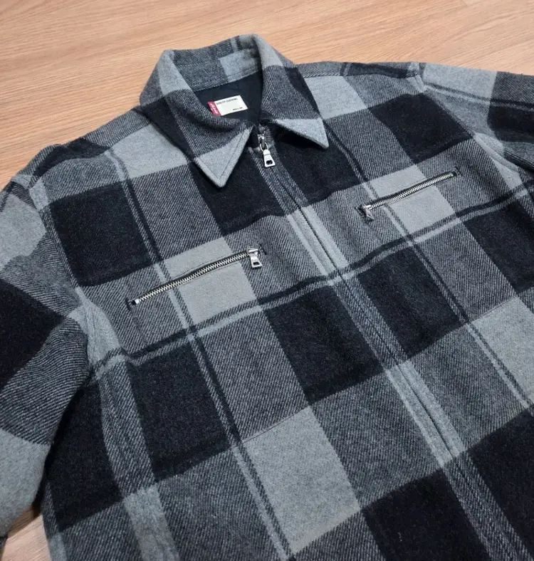 리바이스(LEVIS) 울 타탄체크 점퍼 자켓 이미지