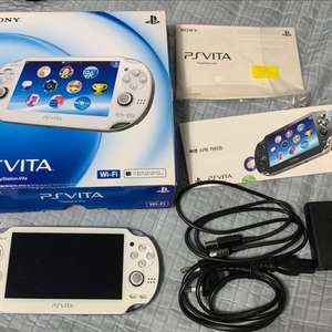 소장용 액정A급 소니 PS비타 PSVita OLED 1세대 크리스탈 화이트 팝니다. 이미지