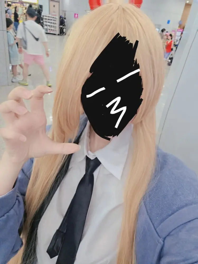 체인소맨 코스프레 파워 풀셋판매 이미지