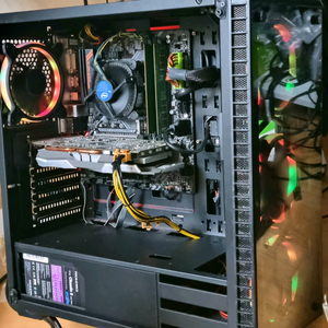 게이밍 컴퓨터 pc 본체 i7-8700 그래픽카드 gtx 1060 6g ddr4 16g 이미지