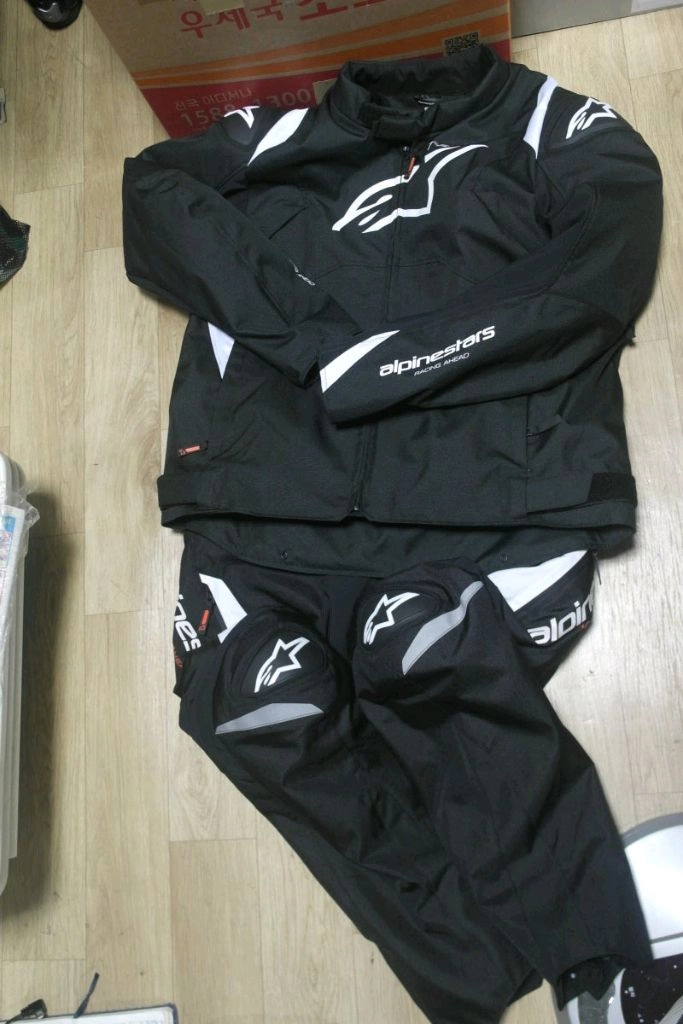 [신형]알파인 텍스 자켓 XL -검흰- 이미지