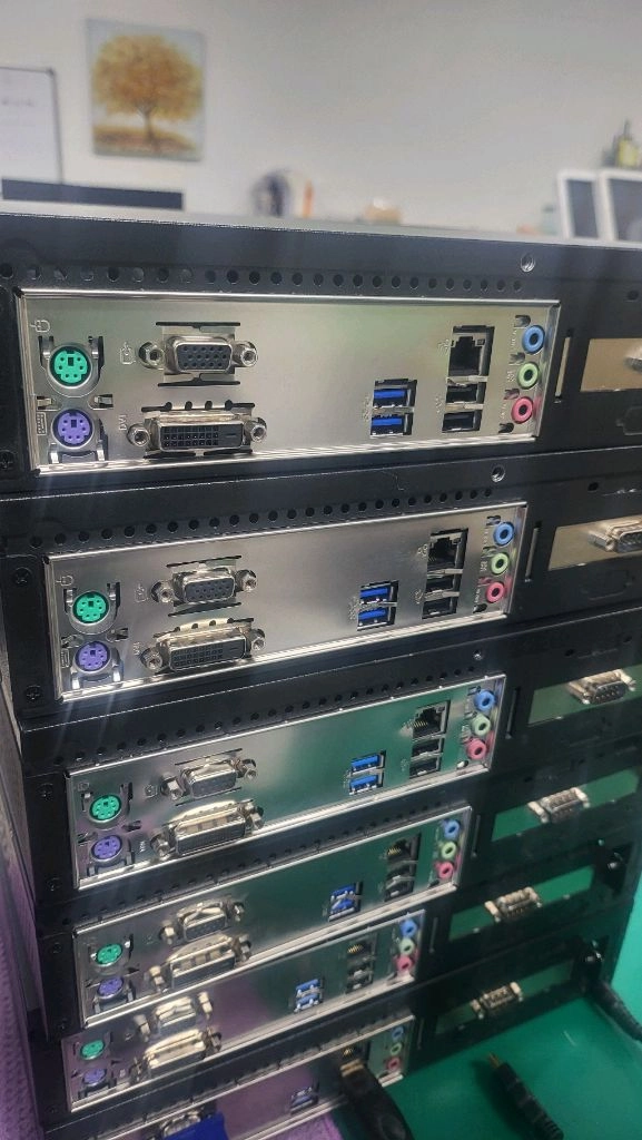 사무용pc 6대 판매합니다 i5 8400 ddr4 16g 이미지