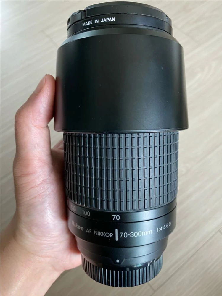 니콘 AF NIKKOR 70-300mm 1:4-5.6G 망원 렌즈 이미지