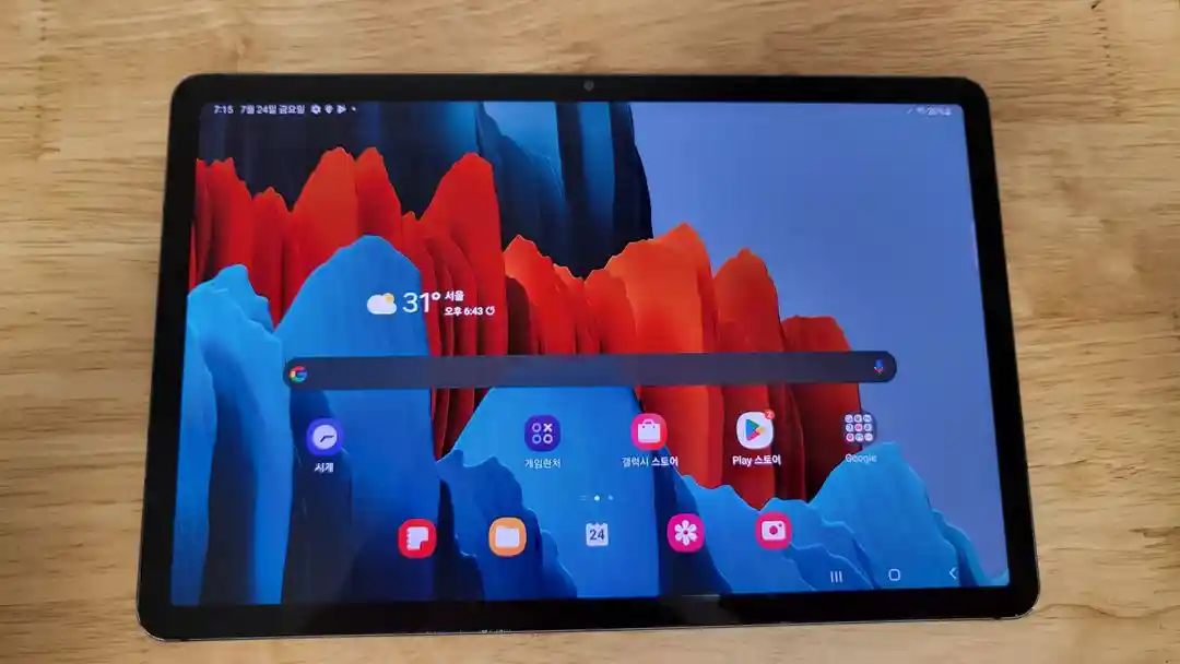 삼성 갤럭시탭 S7 128GB 팝니다. 이미지