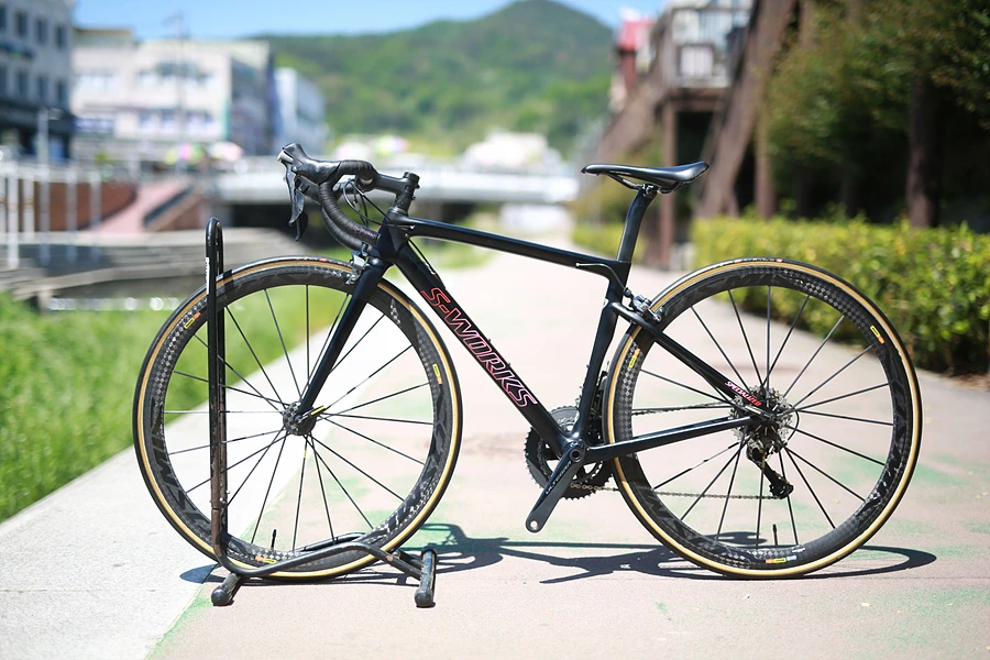 *가격인하*18년 S-WORKS 타막 SL6 44 *마빅CU카본휠셋*조립차 이미지