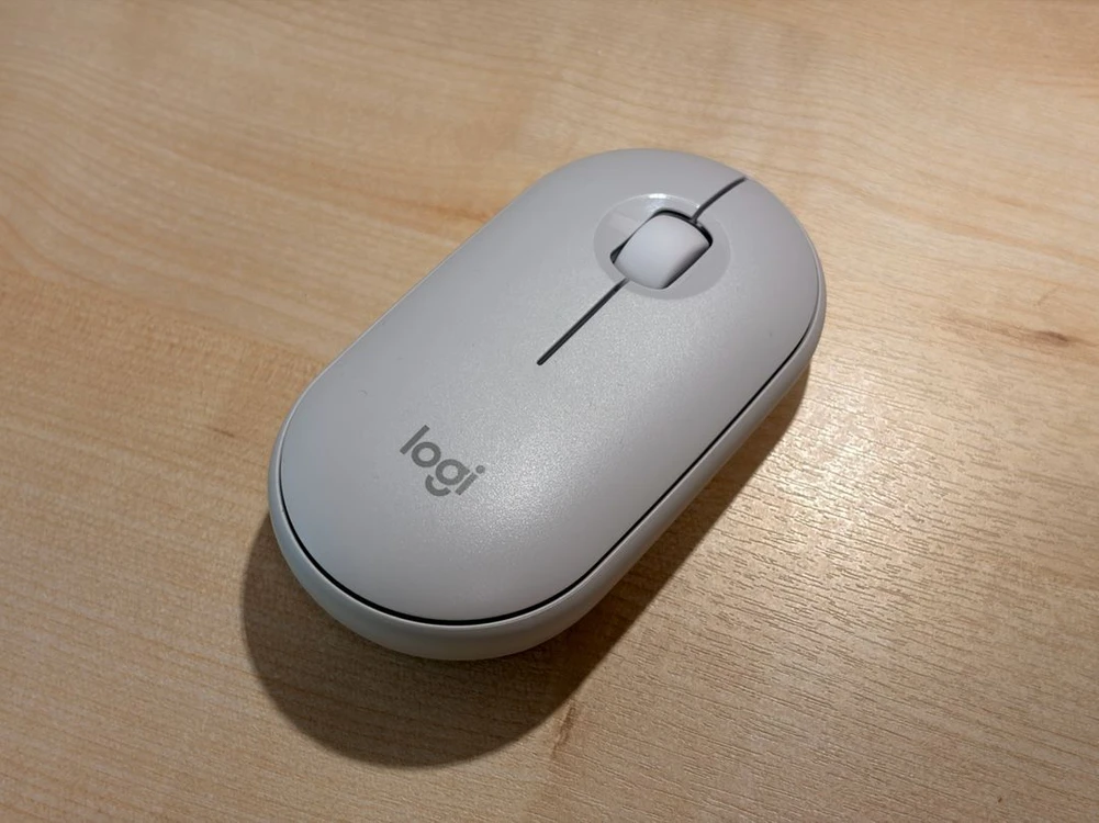 로지텍 K380 키보드 + 페블2 M350s 마우스 화이트 세트 이미지