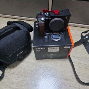 소니 알파 A7C 카메라 블랙 풀박스