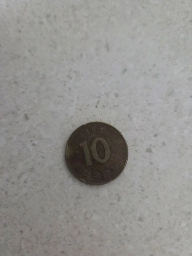 100원 희귀동전 1985 이미지