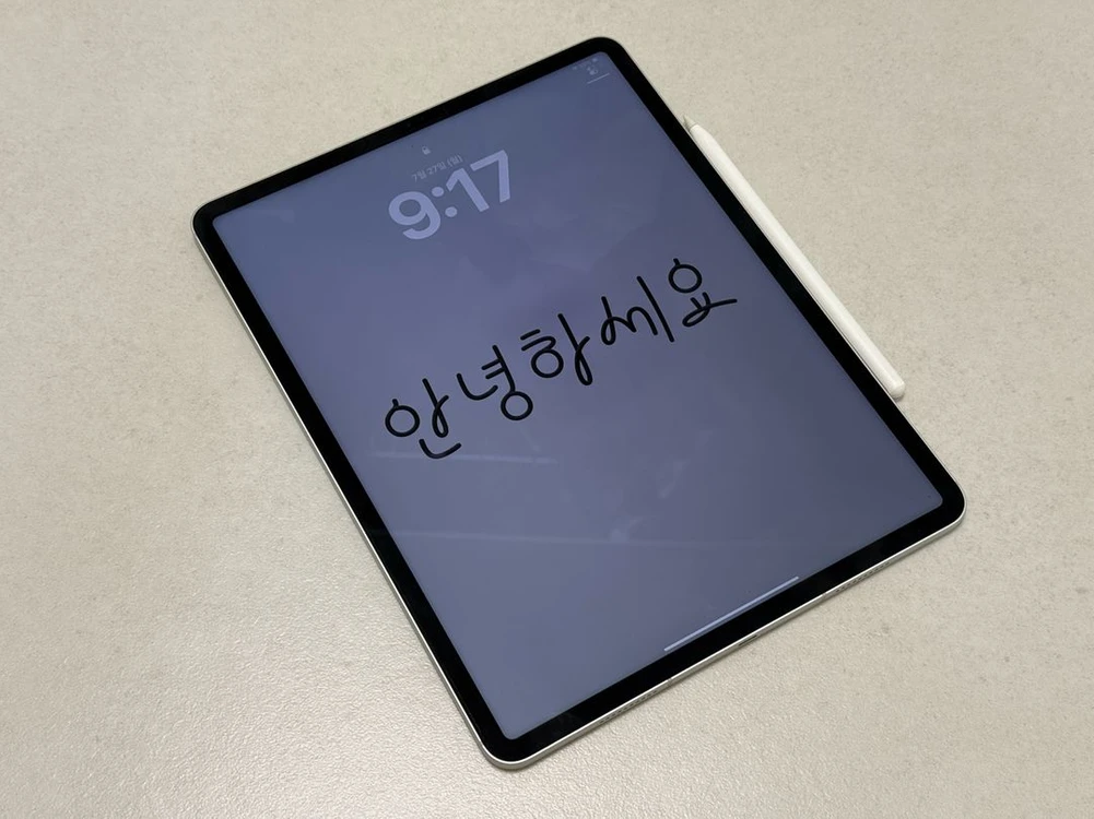 (배터리99 애플펜슬) 아이패드 프로 12.9 6세대 256 셀룰러 이미지