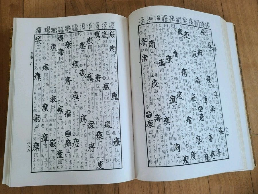 민중대옥편 한한사전 1978년도판 이미지