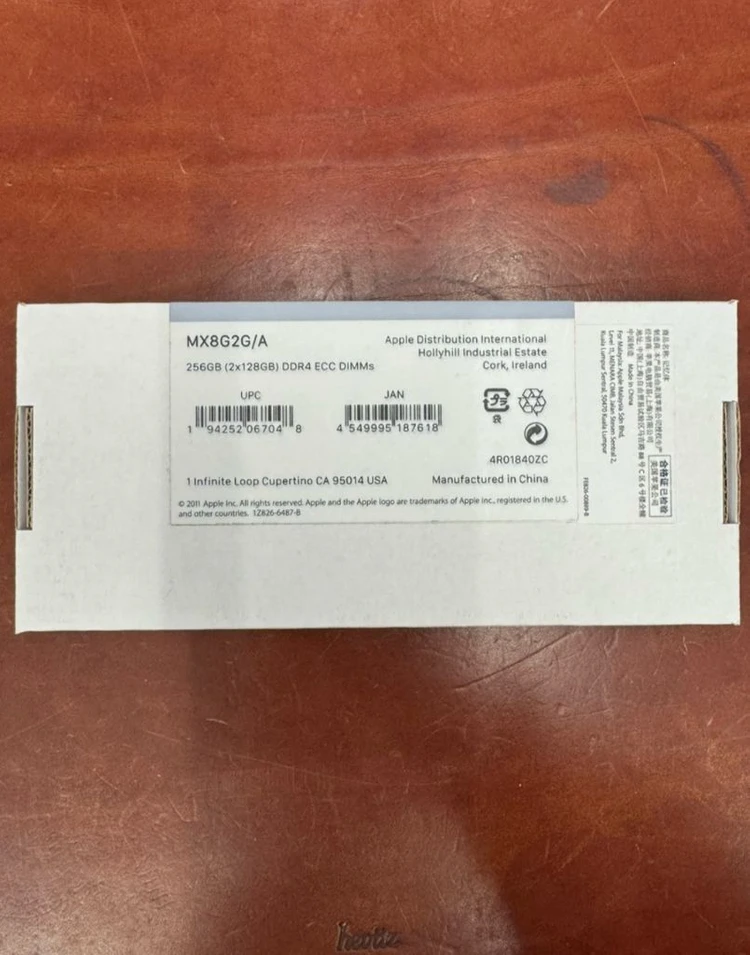마이크론 DDR4 2933MHz 256GB(128*2ea) 맥프로 2019 업글 가능 이미지