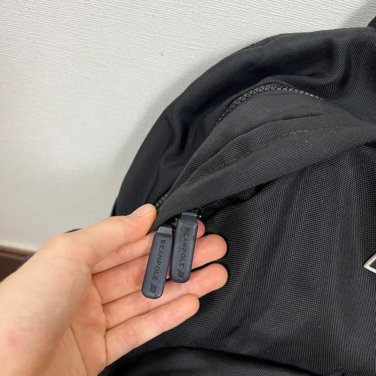 빈폴 공용 백팩 블랙 책가방 라덴 빈티지 이미지