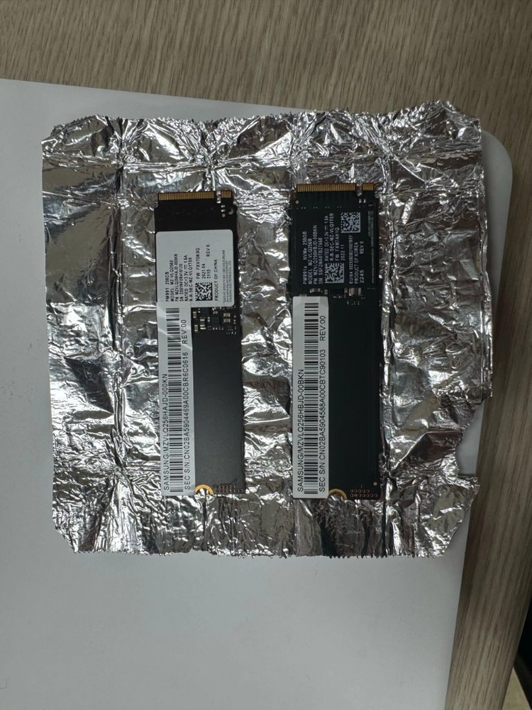 PM991 m.2 SSD 256GB, 512GB 팝니다 - 안심되는 중고거래
