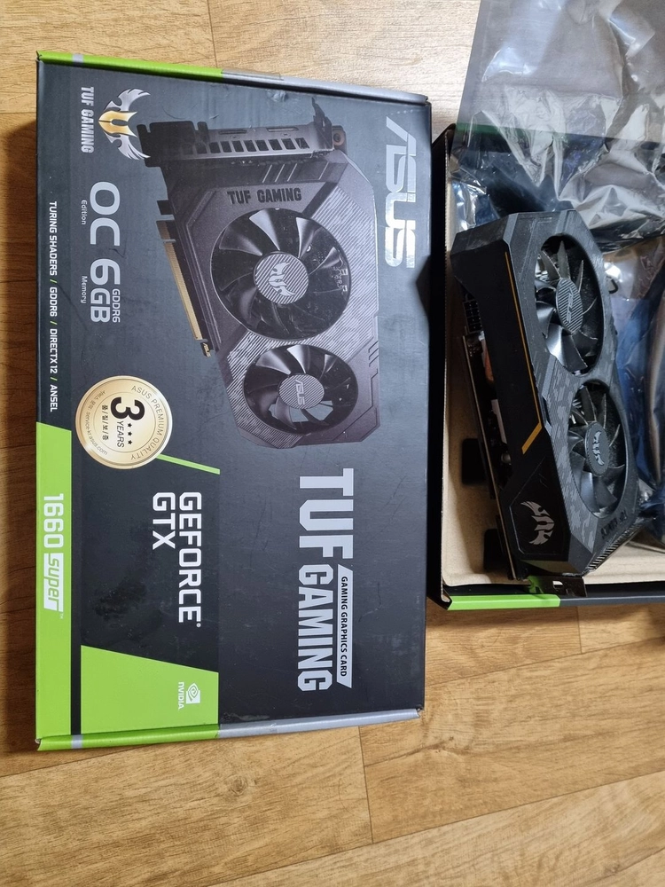 ASUS GTX 1660 Super OC 6GB 그래픽카드 - 안심되는 중고거래