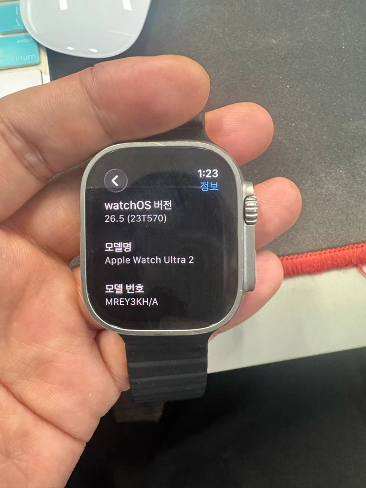 애플워치 울트라2 GPS+셀룰러 판매 이미지