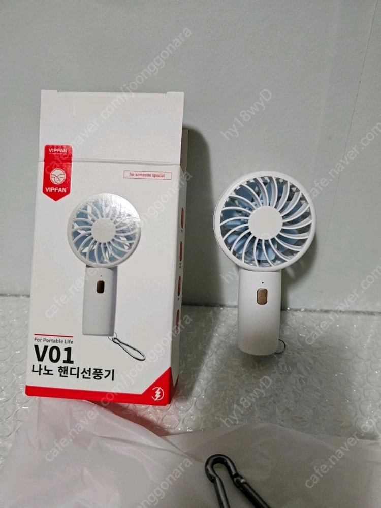 새상품 VIPFAN 나노 핸디 선풍기 V01 (H14) 이미지