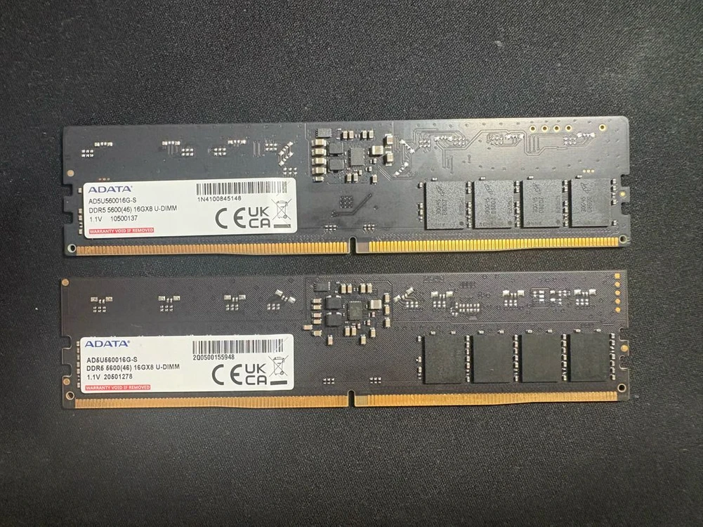 ADATA DDR5 5600MHz 16GB 데스크탑 램 2개 - 안심되는 중고거래