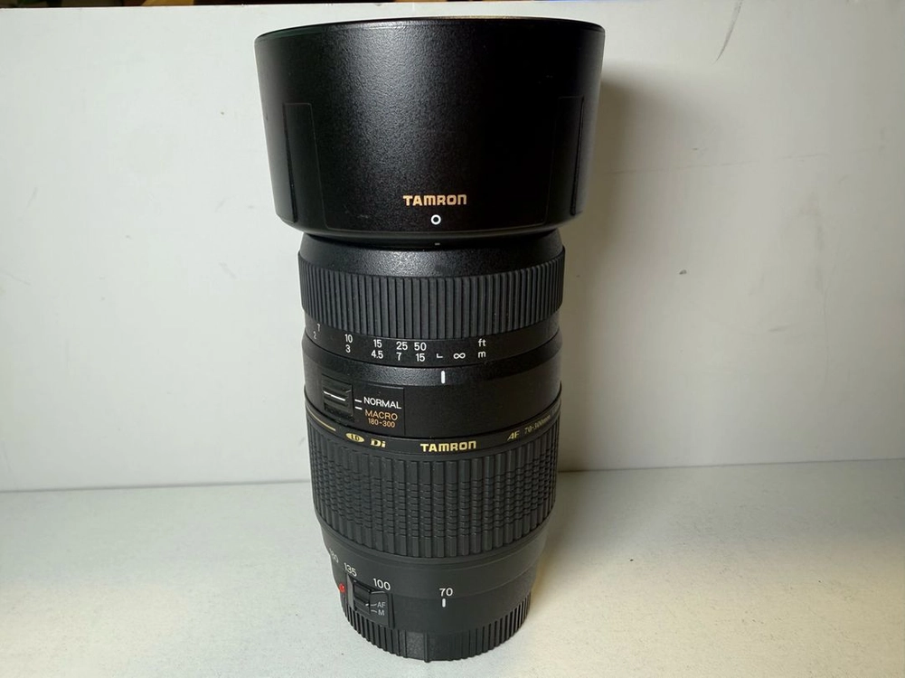 컈논 ef 용 탐론 af 70-300mm di macro 망원렌즈 이미지