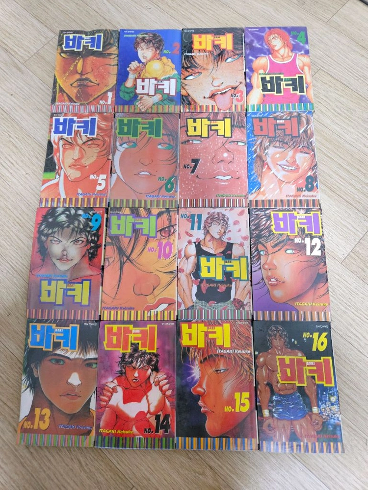 격투맨 바키,바키,한마바키,스카페이스 전권 완결 팝니다 이미지