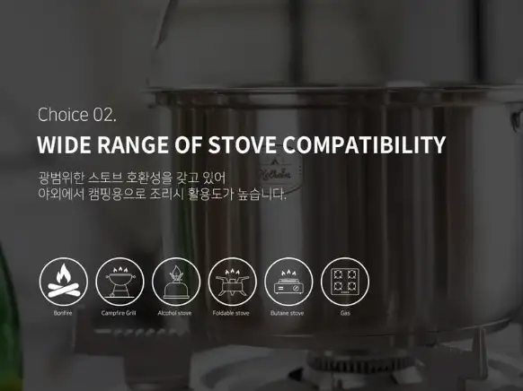 캠핑 코펠세트 새상품 이미지