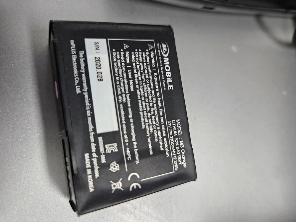 M3 OX10 PDA 바코드 스캐너 A급 판매합니다 (총 2대 판매중) 이미지