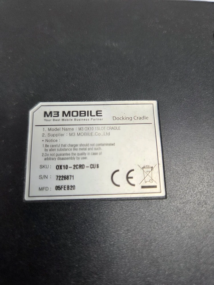 M3 OX10 PDA 바코드 스캐너 A급 판매합니다 (총 2대 판매중) 이미지