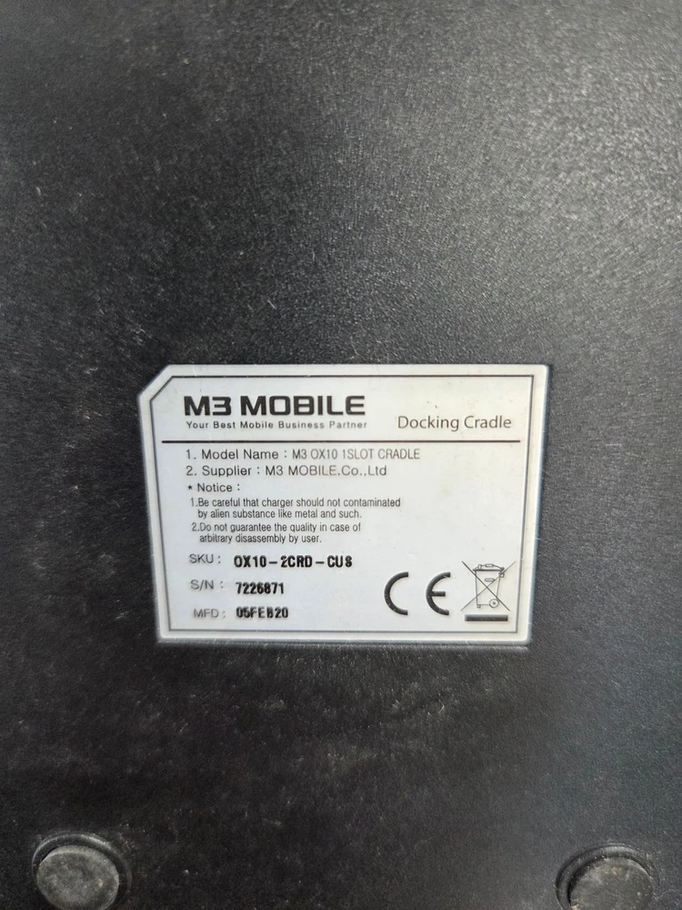M3 OX10 PDA 바코드 스캐너 A급 판매합니다 (총 2대 판매중) 이미지