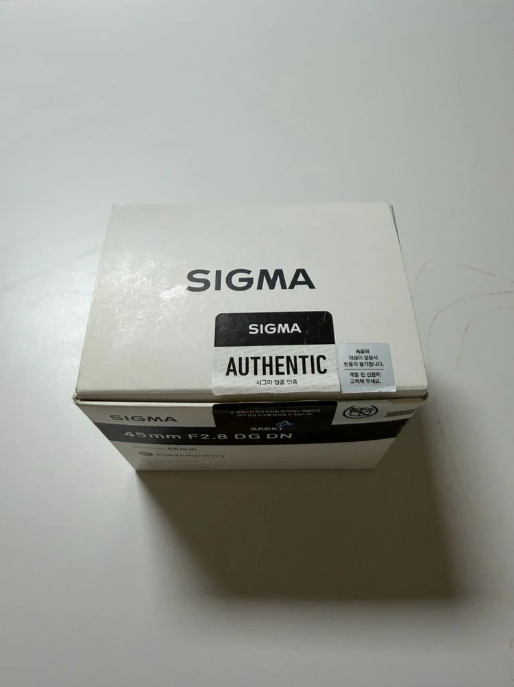 시그마 45mm F2.8 DG DN L마운트 - 안심되는 중고거래
