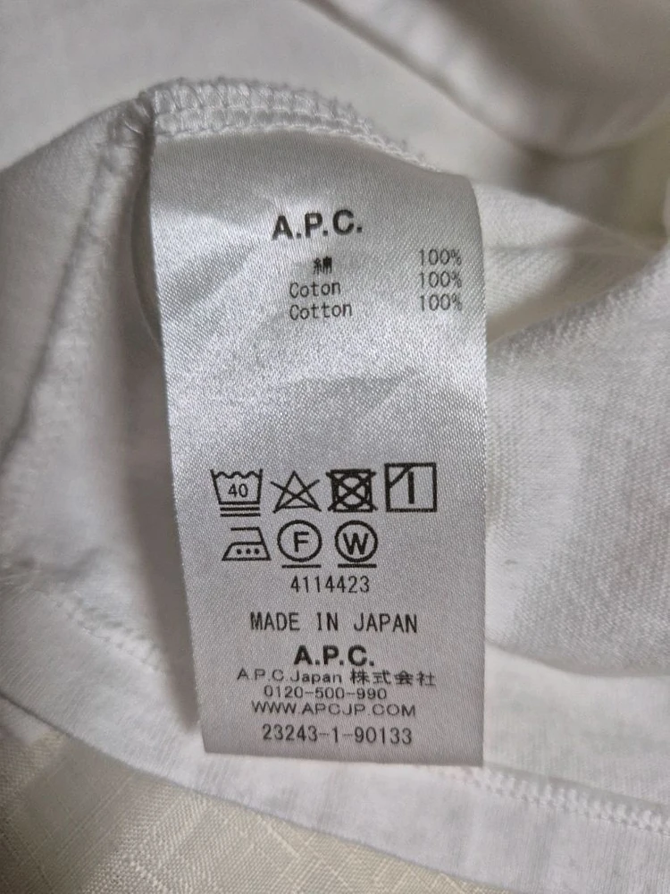 A.P.C. 아페쎄 루마담 반팔티셔츠 이미지