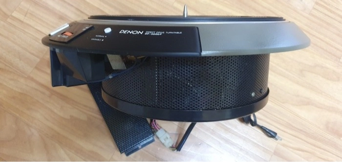 데논 DENON DP-5000 방송용 턴테이블 고장 이미지