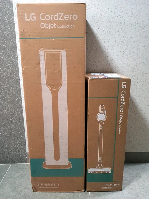 (미개봉) LG 코드제로 A9S 오브제컬렉션(AX948BWE) 올인원타워 무선청소기~* - 안심되는 중고거래