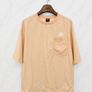 90,S,넉넉사이즈 )) UMBRO 엄브로 바람막이 반팔티셔츠!~ 이미지