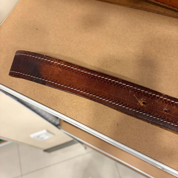 돌체앤가바나 D&G 버클 로고 가죽 벨트 이미지