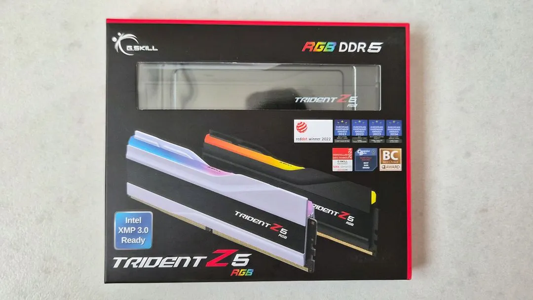 G.SKill Trident Z5 RGB DDR5 메모리 32gb 이미지