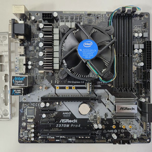i5 8400 CPU + Z370M PRO4 메인보드 이미지