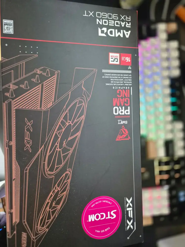 RX 9060 XT 16gb xfx사 그래픽카드 - 안심되는 중고거래