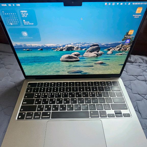 맥북에어 M2 24gb/256gb 모델 이미지