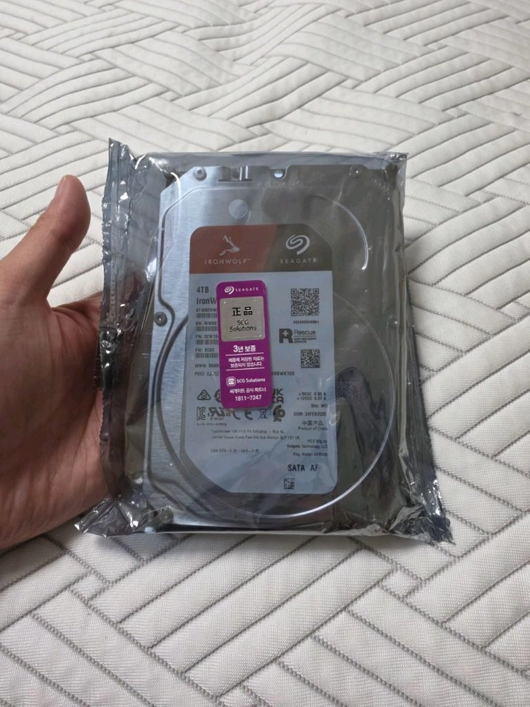 아이언울프 4TB 이미지