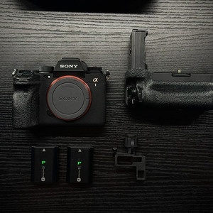 sony a1 ,세로그립 배터리2개 이미지