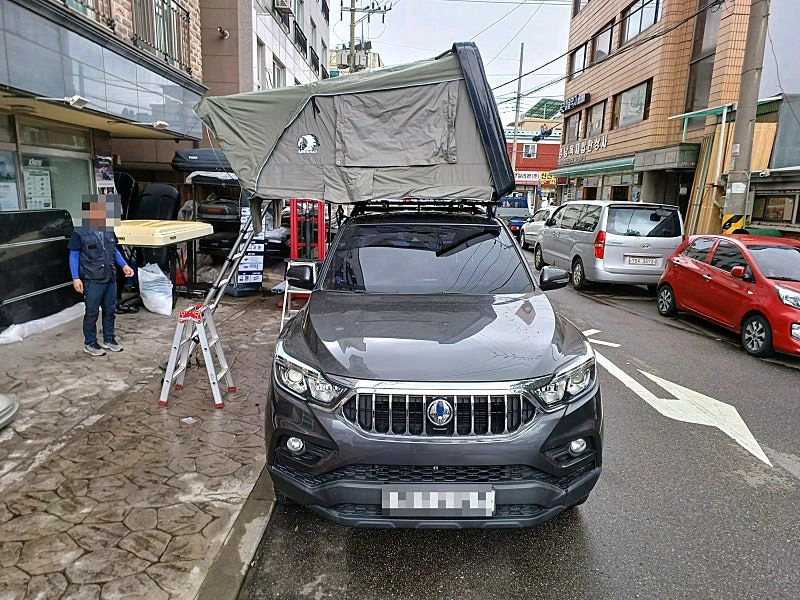 아베나키하드탑텐트 4인용 패밀리,3.5p 에볼루션 새제품 특가 장착 이미지