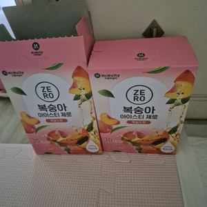 맥널티 복숭아 아이스티제로 액상스틱 52포 이미지