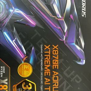 긱바 x870e 어로스 익스트림 ai top 메인보드 팝니당 이미지